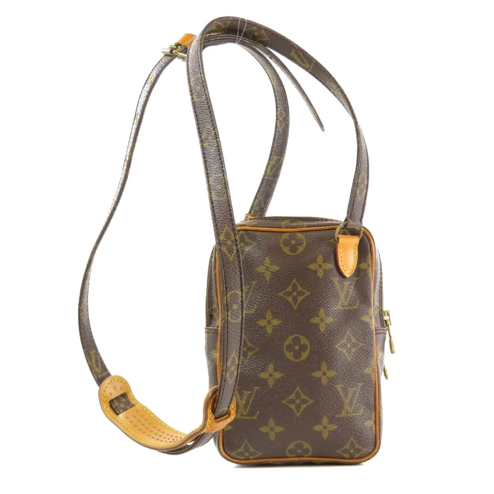 Louis Vuitton Canvas Monogram Amazon Bag Shoulder Brown